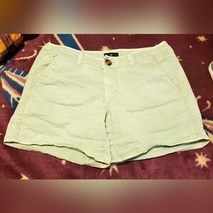 women's American eagle turquoise shorts